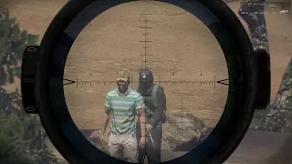 NAVY SEALS SNIPER KILLS ISIS HOSTAGE TAKER (700 M HEADSHOT) IN ARMA 3