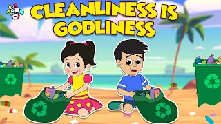 Cleanliness is Godliness | Animated Stories | English Cartoon | Moral Stories | PunToon Kids