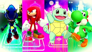 Sonic vs Knuckles vs Pokemon vs Yoshi - Funny Hop Music