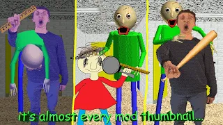 PghLFilms Plays MORE Baldi's Basics Mods