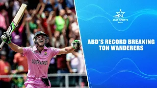 Ab de Villiers' record breaking 149 off 44 in ODI against West Indies in 2015