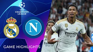 🔴 REAL MADRID vs NAPOLI | UEFA Champions League 2023/24 | Game Highlights