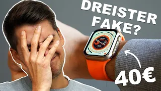 40€ Apple Watch Ultra Klon: Wie schlecht ist der Apple-Fake?