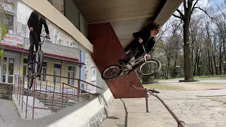 НЕ ДАЮ СЕБЯ В ОБИДУ | STREET BMX на РАЁНЕ