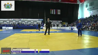 48 kg Махмудова Ф Радыгина В 05 03 2020 Т2 Первенство России по дзюдо до 23 лет, ТЮМЕНЬ