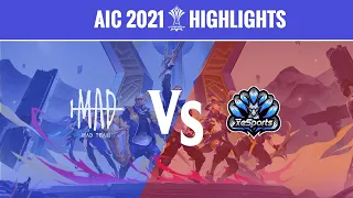 Highlights: MAD Team vs XeSports | AIC 2021 Group Stage Day 1