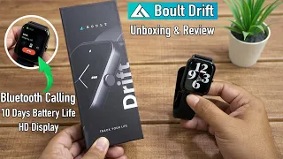 Boult Drift Calling Smartwatch Review 🔥 Best Budget Smartwatch With Calling Feature !