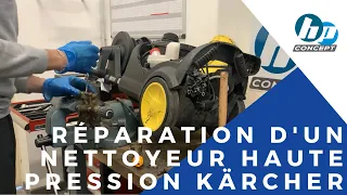 SAV, réparation d'un nettoyeur haute pression Kärcher