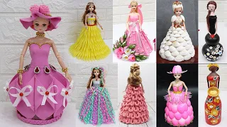 11 Doll decoration from 11 different materials