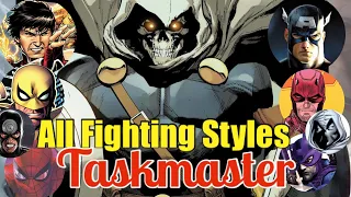 How Strong is Taskmaster Anthony "Tony" Masters - Marvel Comics - all fighting styles