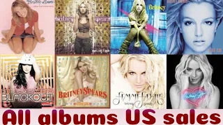 Britney Spears All Album sales