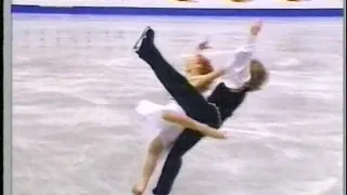 Anissina & Peizerat (FRA) - 1999 World Figure Skating Championships, Original Dance (US, ESPN)