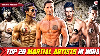 Top 20 Martial Artist In  India 2021 | Vidyut Jamwal | Tiger Shroff | Akshay Kumar | Hrithik Roshan