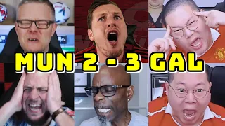 BEST COMPILATION | MAN UNITED VS GALATASARAY 2-3 | LIVE WATCHALONG REACTIONS | MUFC FANS CHANNEL