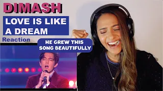 Dimash - Love is like a dream (Alla Pugacheva) | REACTION!!