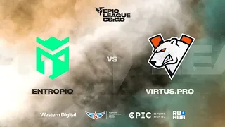 Entropiq vs Virtus.pro - EPIC CIS League Spring 2021 - map1 - de_dust2 [MintGod & SSW]