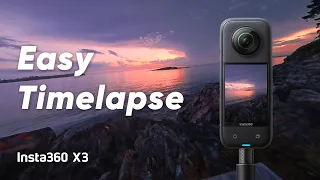 Insta360 X3 - How to Shoot and Create Timelapses in 3 Minutes (ft. Lincolas)