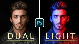 HOW TO CREATE DUAL LIGHT EFFECT IN PHOTOSHOP | PHOTOSHOP TUTORIAL @NewWorldOps