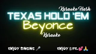 Texas Hold 'Em Beyonce   karaoke lyrics