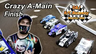 RC Racing - Mudboss - 12T Sportsman - Crazy A-Main Finish