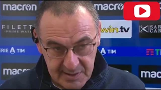 Intervista Maurizio Sarri post Lazio-Juventus 3-1