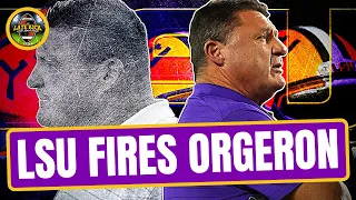 LSU Fires Ed Orgeron - Rapid Reaction (Late Kick Cut)