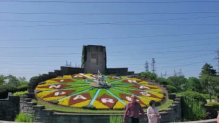 Niagara Park Floral Clock Chimes Canada