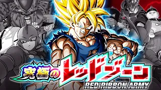 LR SSJ3 GOKU & SSJ2 VEGETA VS. CELL MAX! THE ULTIMATE RED ZONE! (DBZ: Dokkan Battle)