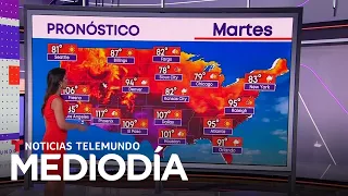 El domo de calor pone en riesgo a 70 millones de personas | Noticias Telemundo