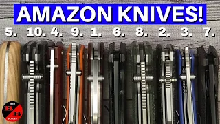 10 KNIVES OF THE WEEK On AMAZON! 4 NEW BRANDS! Overview