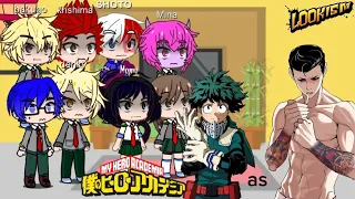 mha/bnha react to deku as park jonggun