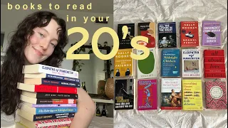 20 books to read in your twenties !!