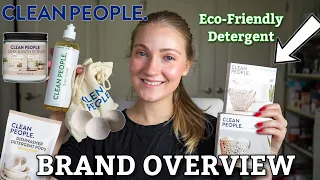 Clean People Review | Laundry Detergent Strips/Pods, Dishwasher Detergent Pods & More!