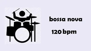 Bossa nova 120 bpm drums - play along track