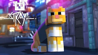 😱 Майнкрафт, но Я СТАЛА КОТОМ ИЗ СТРЭЙ | STRAY in MINECRAFT | СИМУЛЯТОР КОТА