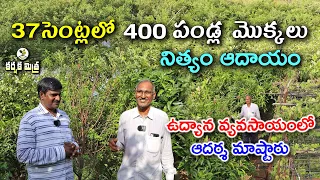 ఈ ఆహారపు అడవితో నిత్యం ఆదాయం || 37 Cents Land with 400 Fruits and Vegetable Crops || Karshaka Mitra