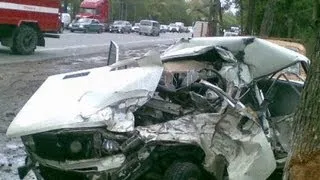 Подборка жестких аварий часть 4, Car Crash Compilation!