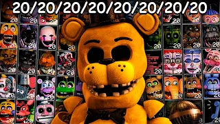 QUEBREI RECORDE NA 20/20 DA ULTIMATE CUSTOM NIGHT KKKKKK