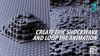 Create Epic shockwave & Loop  the animation | 3dsmax x tyflow tutorial