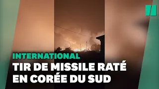 Un tir de missile raté sème la panique en Corée du sud