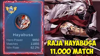 RAJA HAYABUSA 11.000 MATCH Mobile Legends