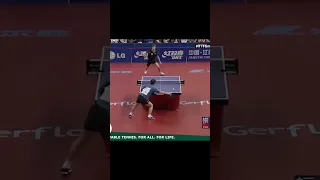 Kreanga EXTREME SIDESPIN BACKHAND! #shorts #tabletennis