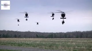 M119A2 Howitzers, Troops, Carge Airlift by UH-60 Black Hawks