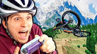 Über 100 SPRUNGSCHANZEN in den ALPEN! | Fahrrad Simulator