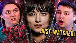 Madame Web (2024) | Out Of Theater REACTION! #shorts