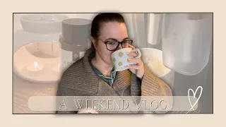 A WEEKEND VLOG | Elemis haul, Iceland Food Haul, Pamper Night 🤎 alanaduncanxo