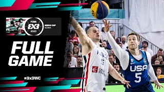 France 🇫🇷 vs United States 🇺🇸 | Men Quarter-Finals | Full Game | FIBA 3x3 World Cup 2023