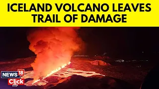 Iceland's Latest Volcanic Eruption Waned But Left A Trail Of Damage To Roads And Pipelines | N18V