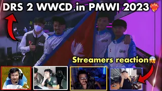 DRS 2 WWCD IN PMWI 2023❤️‍🔥| DRS MAKING NEPAL🇳🇵PROUD IN GLOBAL LOBBY🔥| STREAMERS REACTION😱..