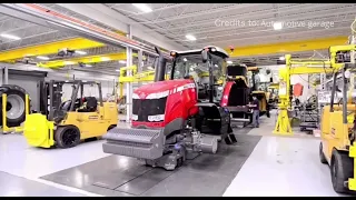 Massey Ferguson tractor production from start to finish.